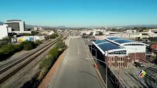 Downtown Links Improvement Project - Drone