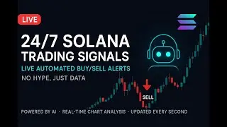 💰 Solana LIVE (SOL) | AI Crypto Trading Signals | Real-Time Profitable Strategies 💰