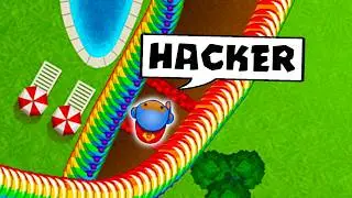 So I faced a HACKER and I still won... (Bloons TD Battles)