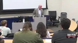 NC State Auditor Dave Boliek speaks to students at ECU, responds to controversy on former GOP off...