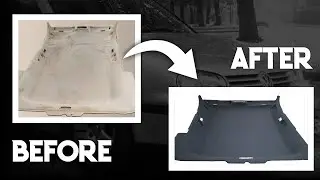VW Golf MK 4 Headliner Restoration &ndash; From Sagging to Premium