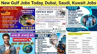 Latest Gulf Jobs Today! Dubai jobs, office boy jobs, Kuwait jobs, qatar jobs, europe nursing jobs