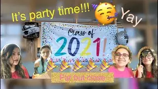 My graduation party 🎉 | class of 2021| #Farbutclose #vlog #classof2021 #graduation |