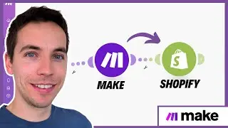Как подключить Shopify к Make.com (базовые и API-ключевые подключения)