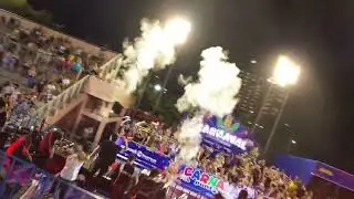 As&iacute; se present&oacute; en los Carnavales Encarnacenos el reconocido d&uacute;o musical Brenno y Matteus. 