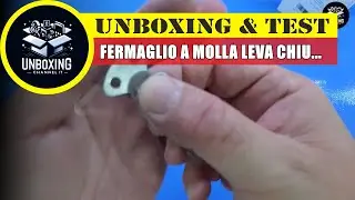 Fermaglio a Molla Leva Chiusura 72mm - Taoduod 12 Pezzi