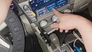 ⁰⁹ toyota camry como poner la camara de reversa  conector y la camara
