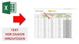 Wie man Text an den Anfang von Zahlen hinzufügt - 4 Varianten I Excelpedia