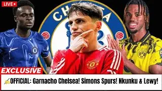 ✍️Official: Garnacho at Chelsea, Xavi Simons a Tottenham player! Transfers of Nkunku and Lewandowski