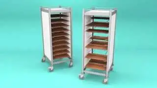 [NL] TONON - TRAY TROLLEY ASSEMBLY
