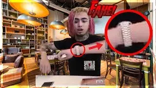 LIL PUMP BOUGHT A FAKE ROLEX WATCHES FOR 100,000$