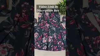 Box plate frock//shorts