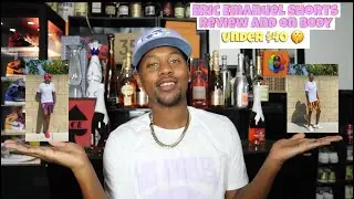Eric Emanuel Adidas Shorts Review & On Body | Sizing and Fit | NCAA March Madness Ready!!