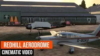 Redhill Aerodrome Burning Blue Designs| Microsoft Flight Simulator [Cinematic Video]