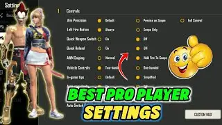 Free Fire Pro Player Settings 2020 || Best Pro Player Setting, Pro Setting free fire