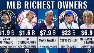 MLB Richest Owners Ranked 💲