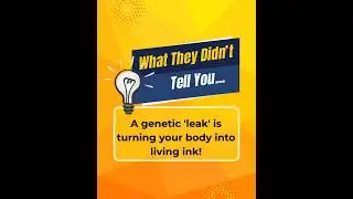 A genetic 'leak' is turning your body into living ink!