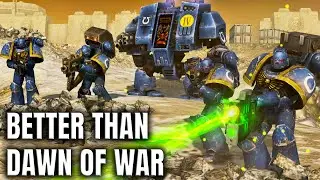 WARHAMMER 40K CINEMATIC BATTLE - Ultramarines vs Black Legion EPIC Defense (4K)