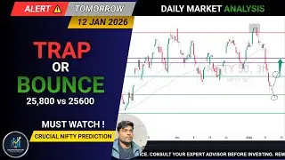 Nifty Prediction for Tomorrow ⚠️ | Monday Game Changer Data & Strategy