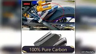 Motorcycle Carbon Fiber Rear Hugger Mudguard Rear Fender For YAMAHA MT09 FZ09 20142019 Motorcycle