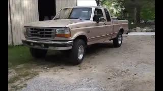 1997 Ford F250 460 at Ouvary Farm, Fenton Mi