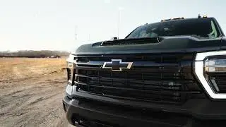 Custom Cypress Grey Silverado 3500HD LTZ