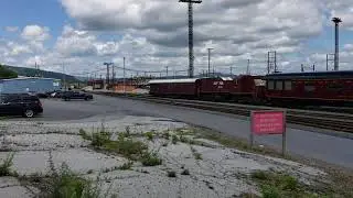 NS 34 Research train and NS 1010 leader in Enola.