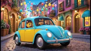 Benny Bus Magical City Ride | Fun Bus Adventure Song for Kids | Explore the City with Benny