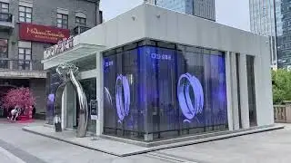 firstSpot by DESAY G-Series Transparente Videowalls f&uuml;r Schaufenster