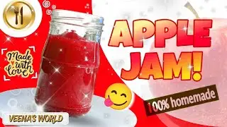 Homemade Apple Jam Recipe | Simple and yummy 😋 #applejam