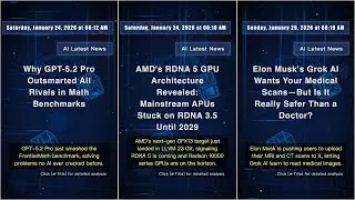 AI Tech News: Wednesday, January 28, 2026 at 04:50 AM #QixNewsAI