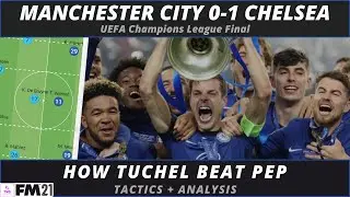 How Tuchel Beat Pep In The #UCL Final | Tactical Analysis & FM21 Tactics