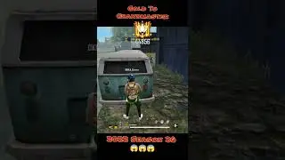Gold To Grandmaster 🔥Rank Push 😱 Season 26 #shorts #short #freefire #rankpush
