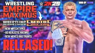 WRESTLING EMPIRE MAXIMUS RELEASED FOR ANDROID & PC! | NEW WRESTLING EMPIRE MOD 2K25 by @Rahul