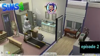 1 Tile Challenge -- a Sims 4 gameplay challenge -- Episode 2