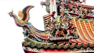 台灣廟宇建築藝術之美-台北(艋舺)萬華龍山寺 Taiwan Manka Longshan Temple Beauty of architecture