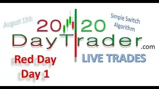 Live Day Trading my Simple Switch Algorithm Day 1 of TNB 091720
