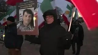Rally and Vigil Held by Iranian Americans Outside the White House