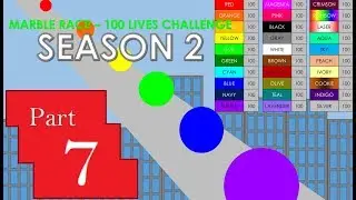 Marble Race - 100 Lives! Season 2 Part 7