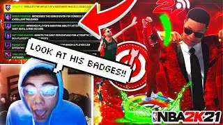 I stream sniped as a LEGEND for the first time & got BANNED for HACKING! *he raged* NBA 2K21
