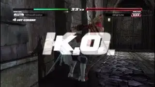 Dead or Alive 5 LR Online Rachel (Me) Vs Rachel (HallowedEssence)