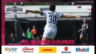 Gol de A. Guajardo | Pumas 3 - 0 Necaxa | LigaBBVAMXFemenil | Guard1anes 2020 J14