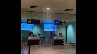 Barcelona Spain is in heavy rain and airports are flooding.
