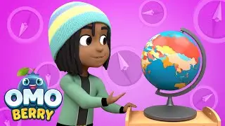 Map Of My World | Geography Songs Kids Songs | OmoBerry