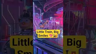 Little Train, Big Smiles 💖🚂 #fun #train #kochi #kerala #play #kidstrain