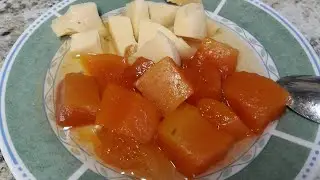 Dulce de frutabomba,te recomiendo este vídeo, te gustará y servirá de mucho