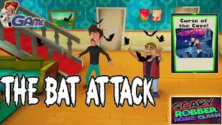 BAT Attack on Robbers (Curse of cave) - Scary Robber Home Clash | Jk GAME