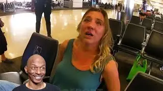Woman Screams Racism After Being Kicked Off Plane - Reaction
