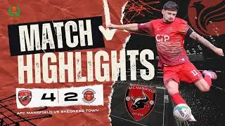 AFC Mansfield vs Skegness Town | Match Highlights | UCL Prem North 25/26