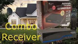 Ferguson Ariva 175 Combo SatelliteTV Terrestrial receiver Universal #receiver #combobox #tv #dvbtv